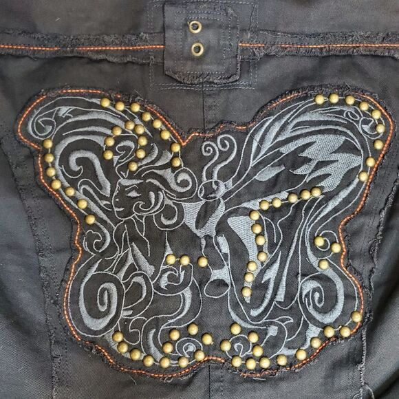 LOVESTITCH RARE embellished studded jacket S - Picture 6 of 11